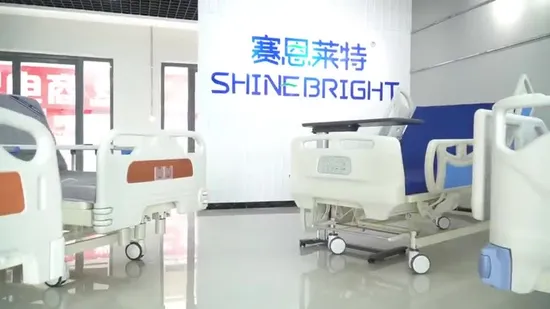 Nursing Home Care Two Functions Clinic Patient Medicalbed High Low Electric Hospital Bed